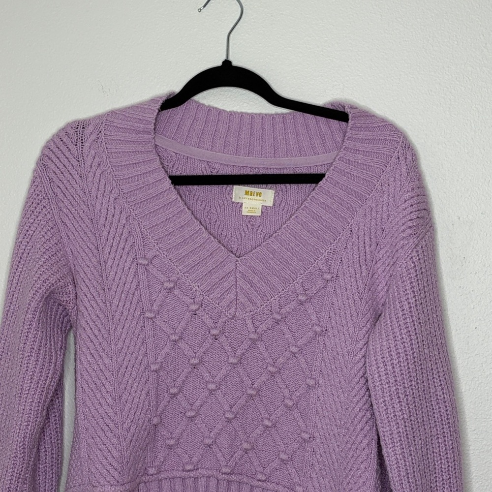 Anthropologie Maeve The Tillie V-neck Pullover - Picture 3 of 10